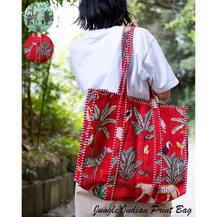 India Animals Tote bag