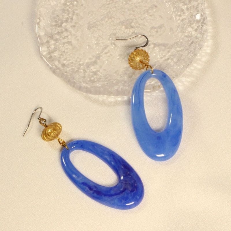 Blue Earrings