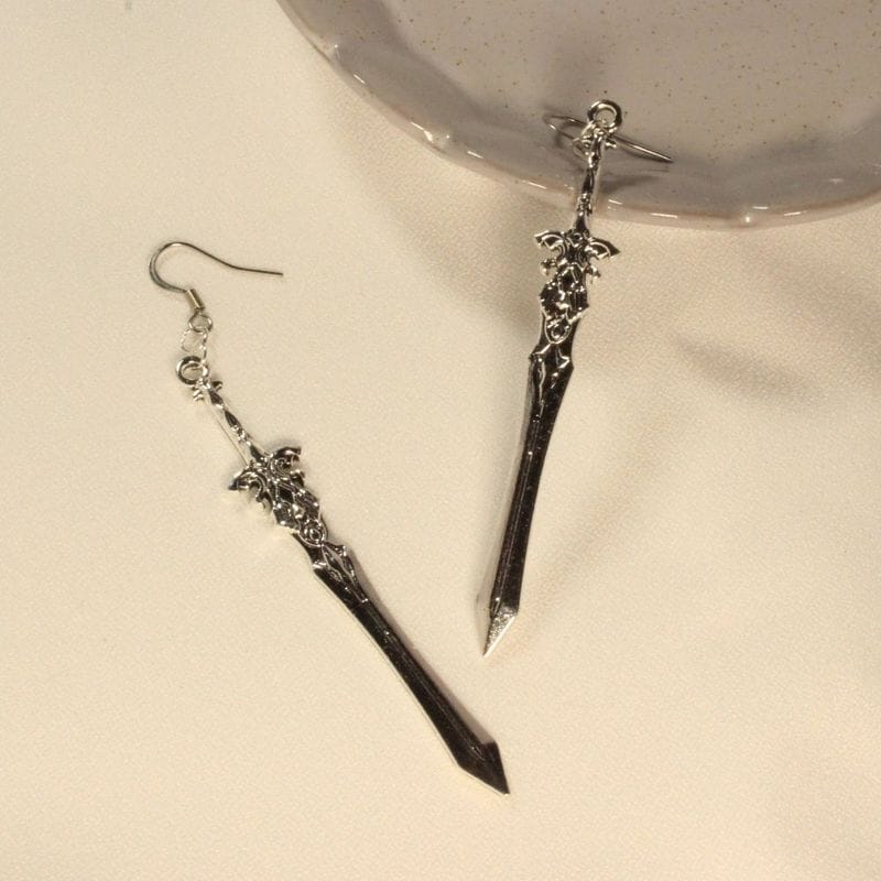 Sword Earrings