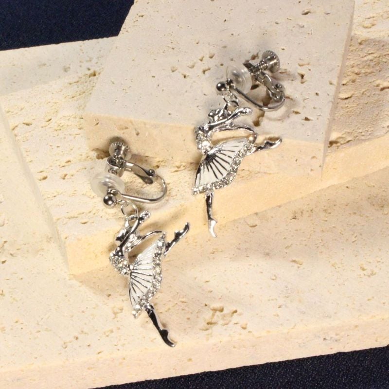 Ballerina Clip-on Earrings　