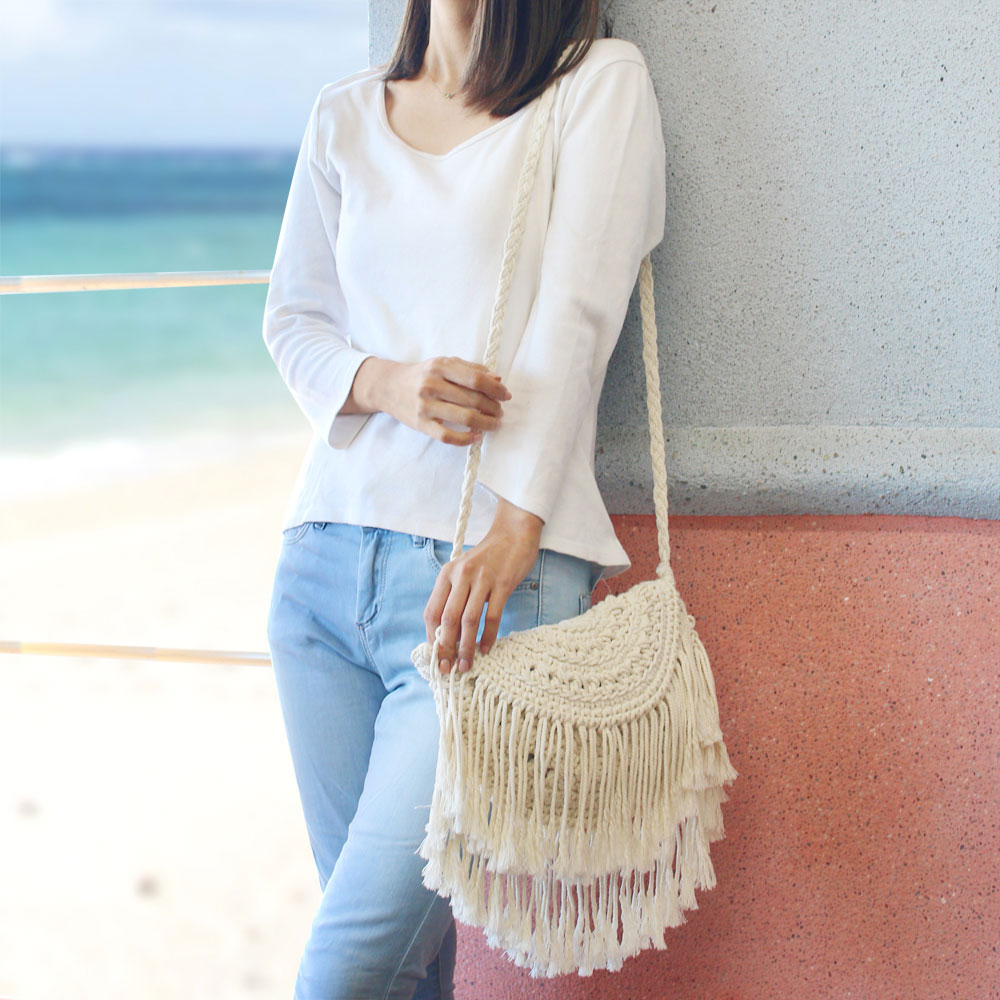 Macrame Shoulder Bags