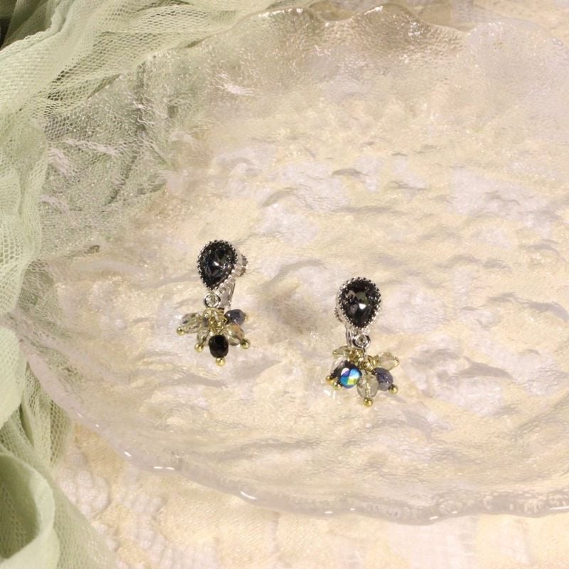 Czech Glass Beads Clip-on Earrings