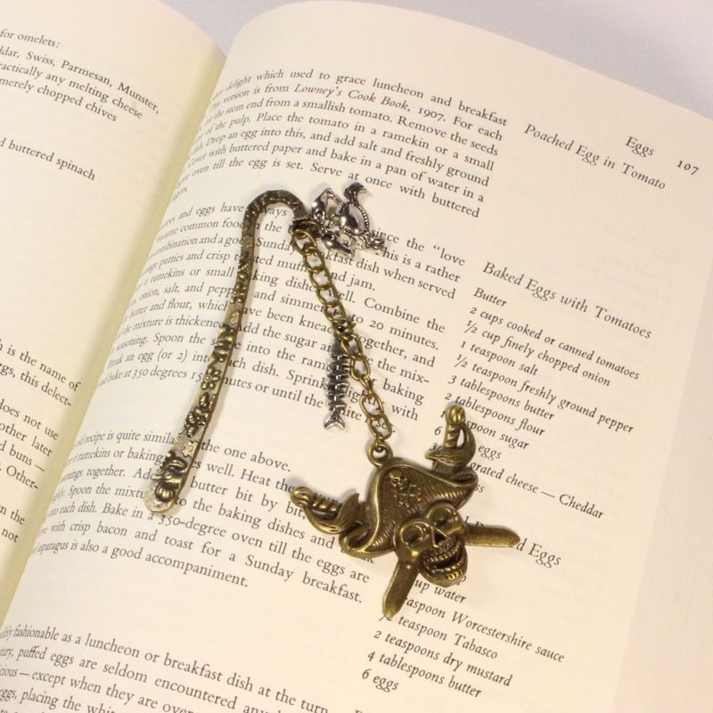 Pirates Metal Bookmarks