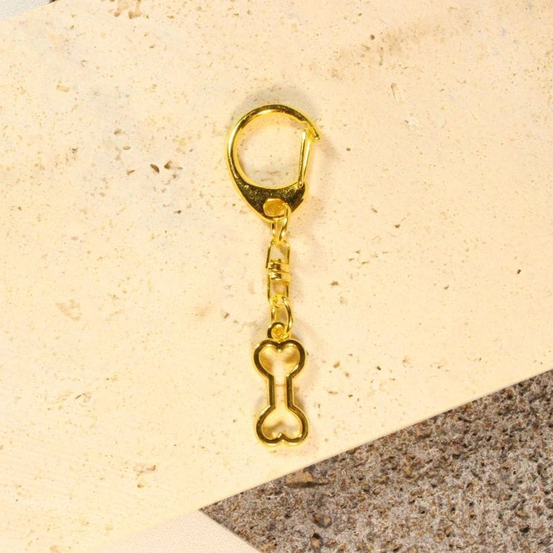 Metal Bone Keychains