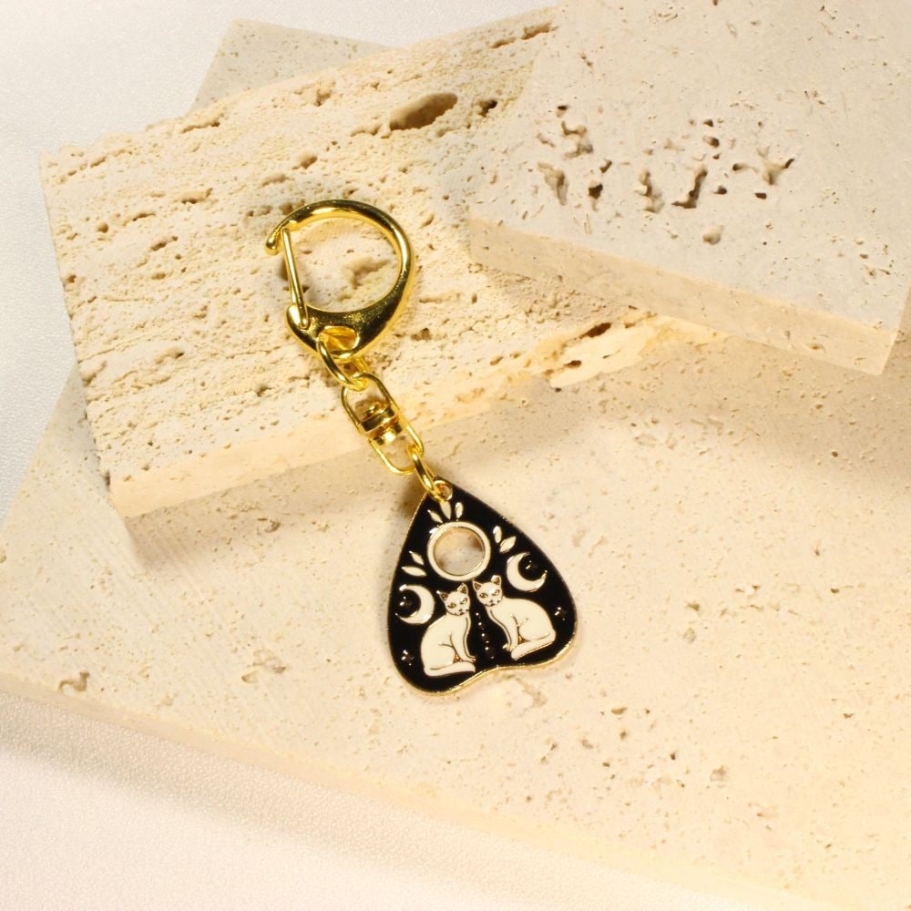 Gothic Cats Keychains