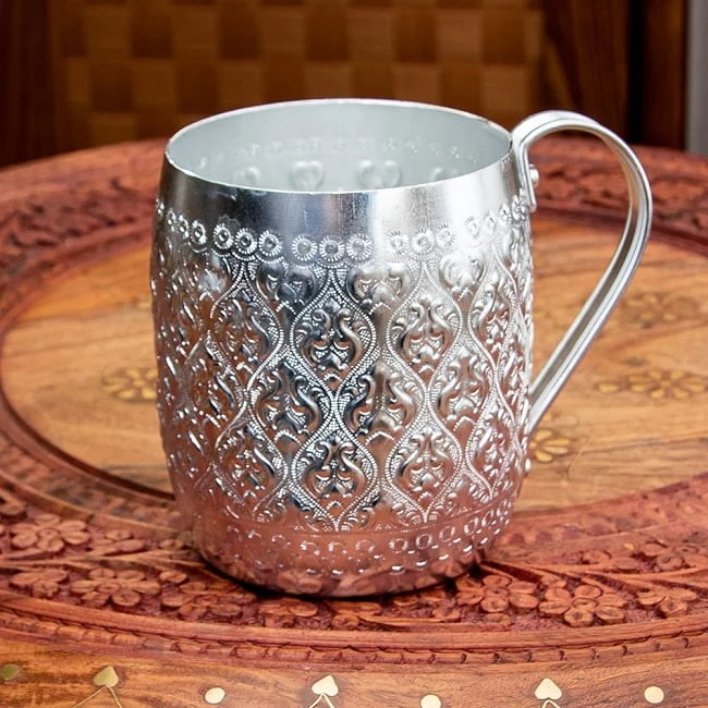Thai Embossed Aluminum Mugs