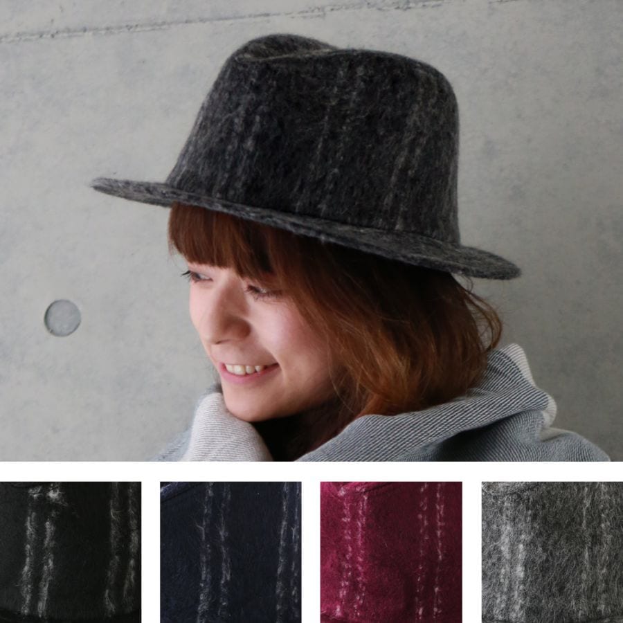 Striped Fedora