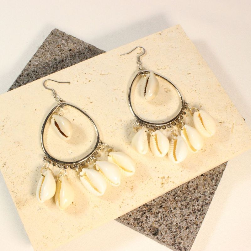 Shell Earrings for pierced ears