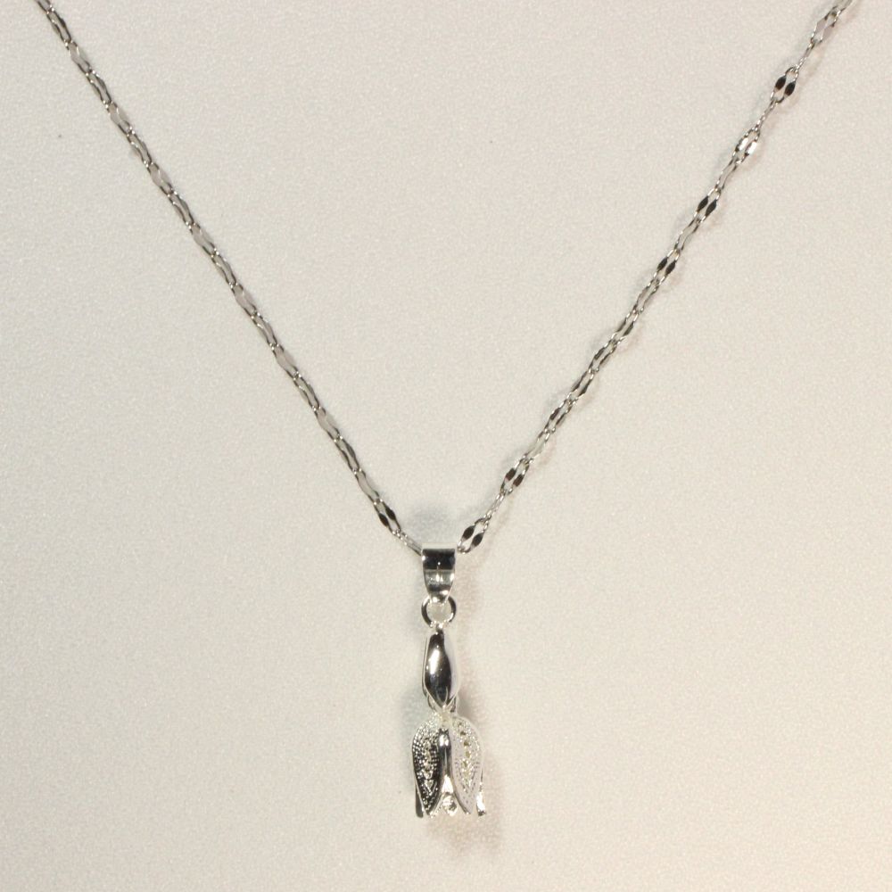 Flower Bud Necklaces