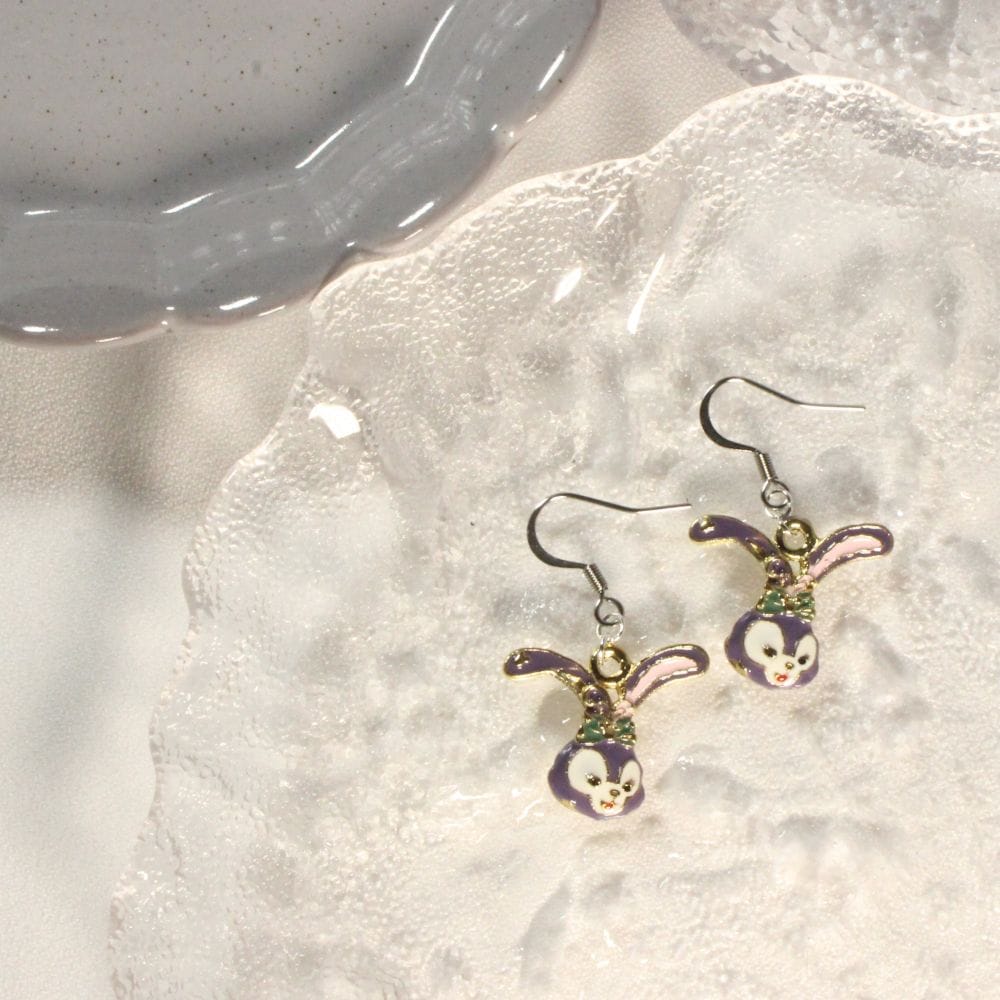 Bunny Earrings for pierced ears