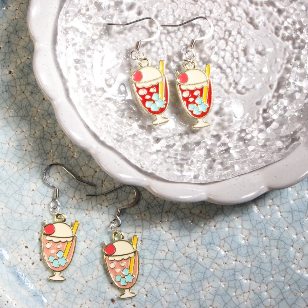 Ice Cream Float Earrings