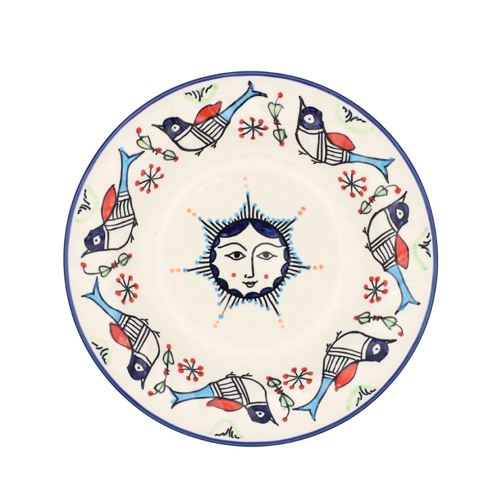 Yazd Deep Plates - sun & birds