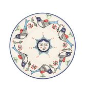 Yazd Plates - 18cm - sun & birds