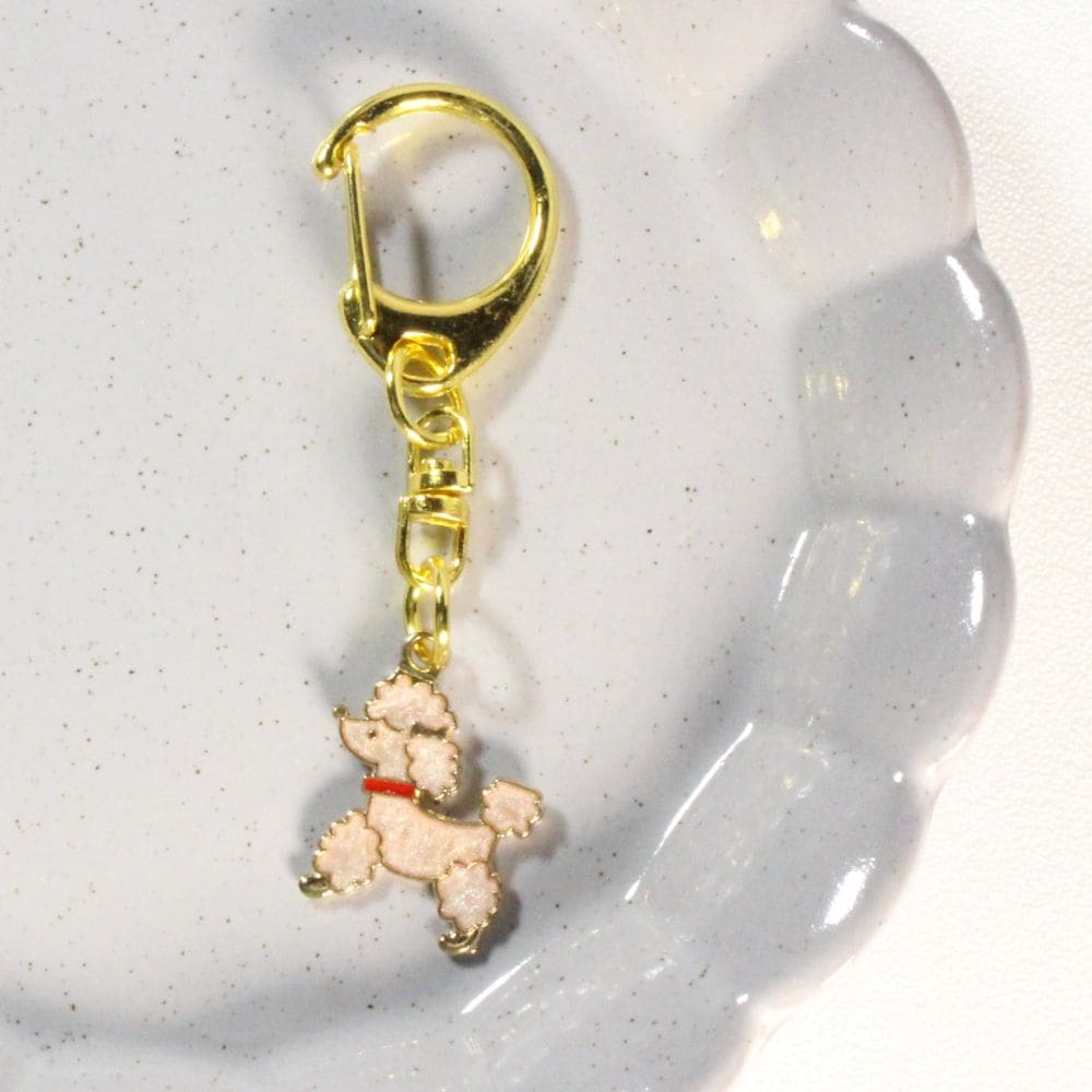 Poodle Keychains