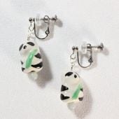 Panda Clip-on Earrings　
