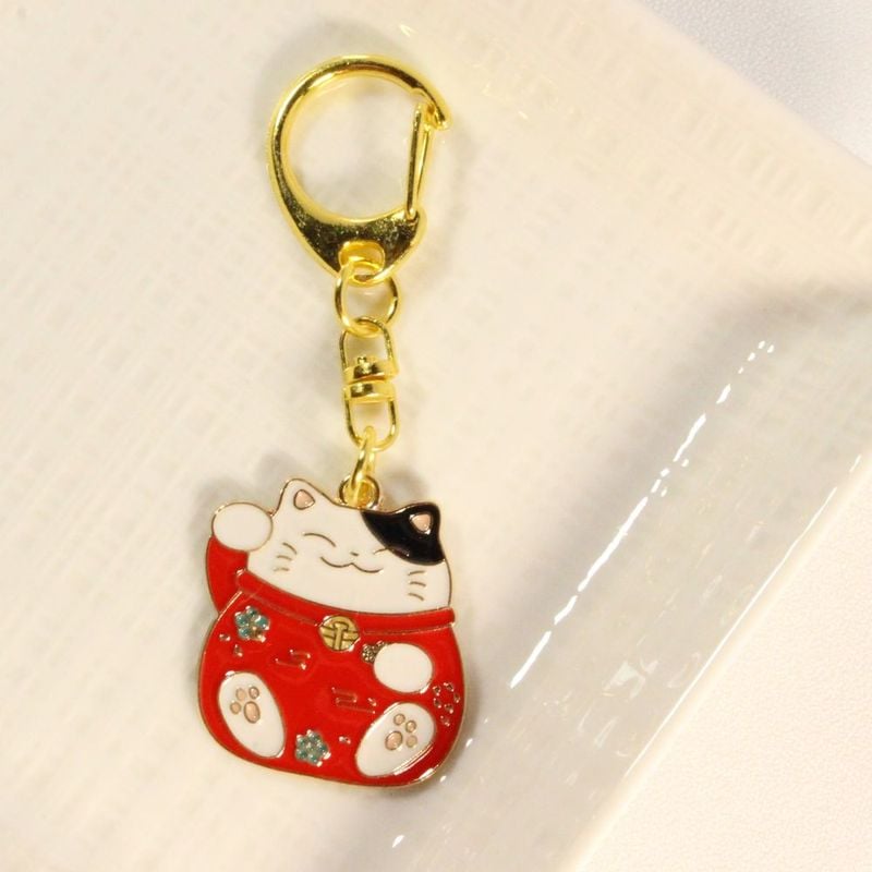 Maneki-neko Keychains