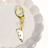 White Cat Keychains