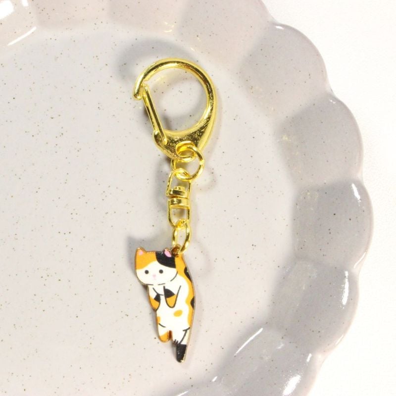 Calico Cat Keychains