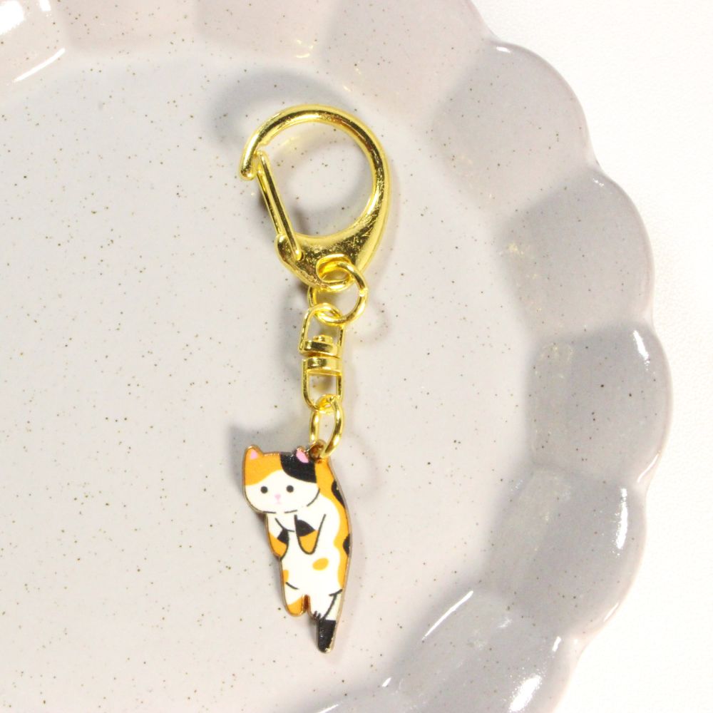 Calico Cat Keychains