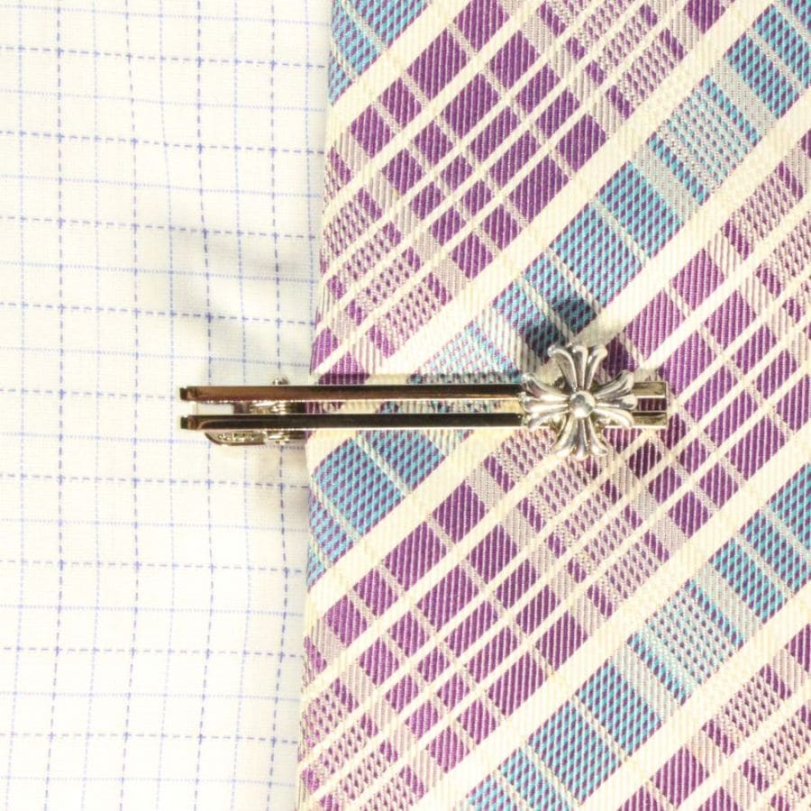 Plus Sign Tie Clips