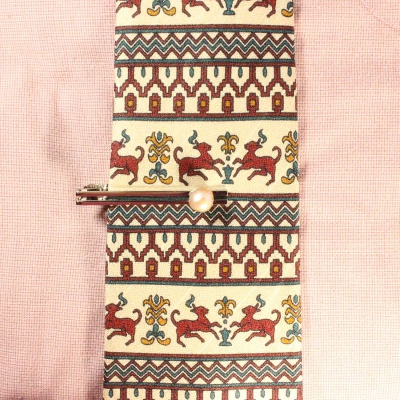 Freshwater Pearl Tie Clips