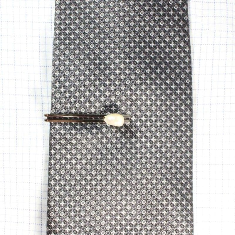 Freshwater Pearl Tie Clips