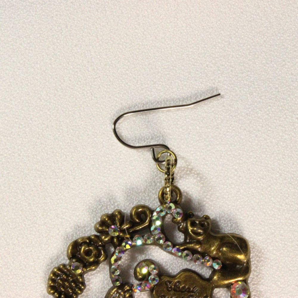 Alice's Adventures in Wonderland Earrings for pierced ears