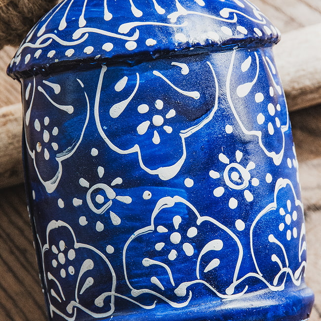 Indian Hand-painted Cow Bells with Jute Rope