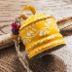 Indian Hand-painted Cow Bells with Jute Rope