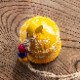 Indian Hand-painted Cow Bells with Jute Rope