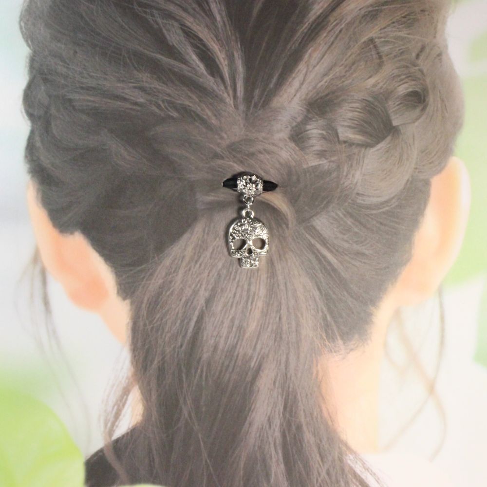 Skull Hair Tie