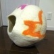 ネパールフェルトの猫ちぐら　ねこ