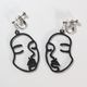 Face Clip-on Earrings　