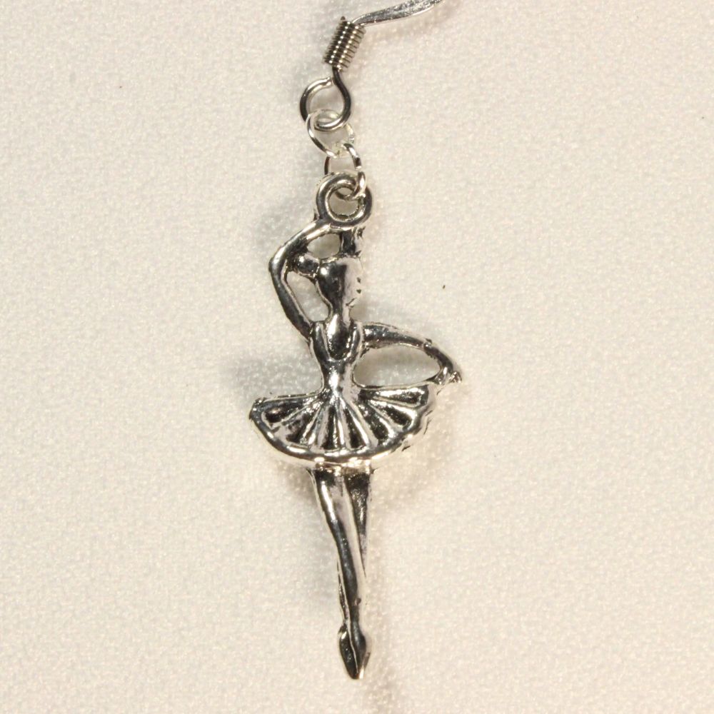 Ballerina Earrings for pierced ears