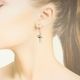 Ballerina Earrings for pierced ears