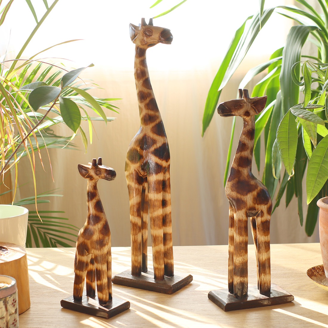 Wooden Giraffe L