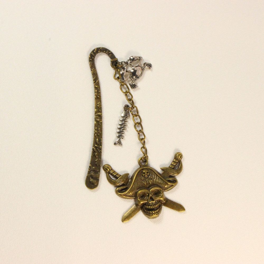 Pirates Metal Bookmarks