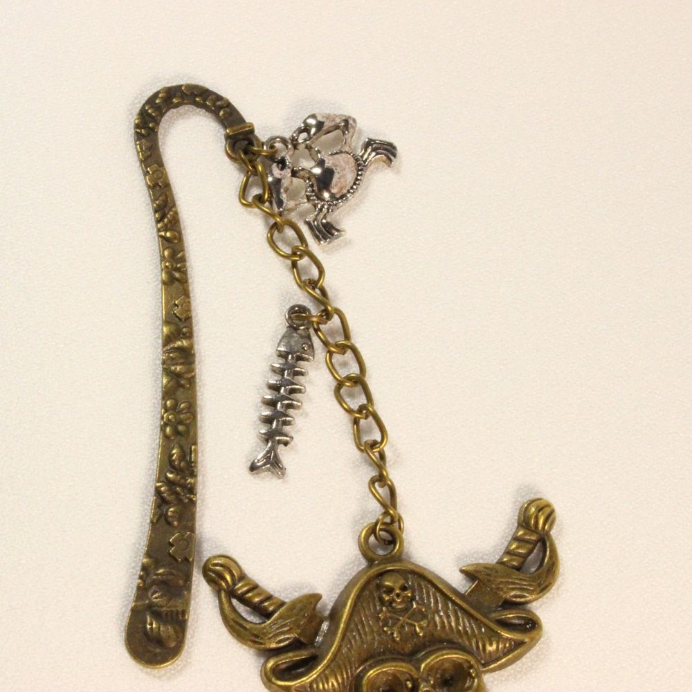 Pirates Metal Bookmarks