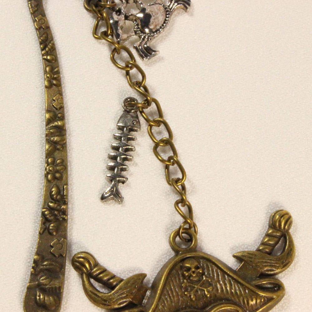 Pirates Metal Bookmarks