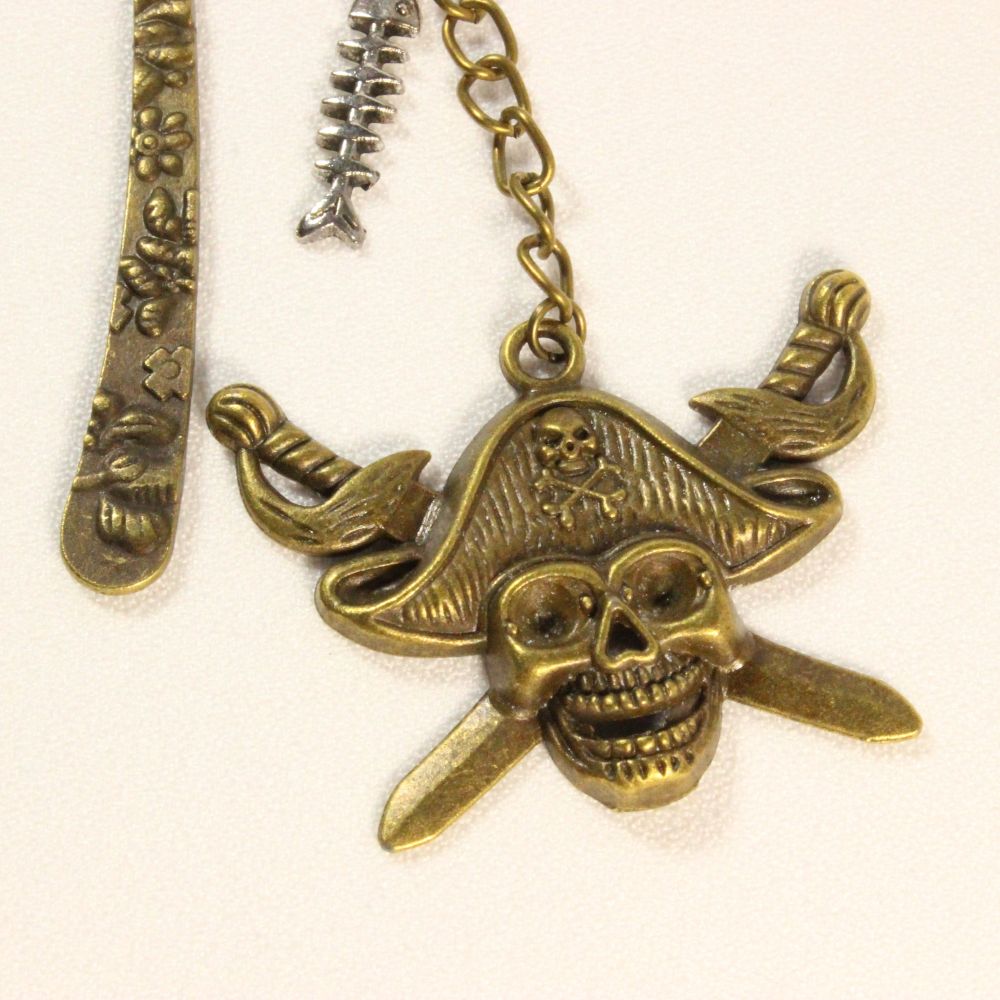 Pirates Metal Bookmarks