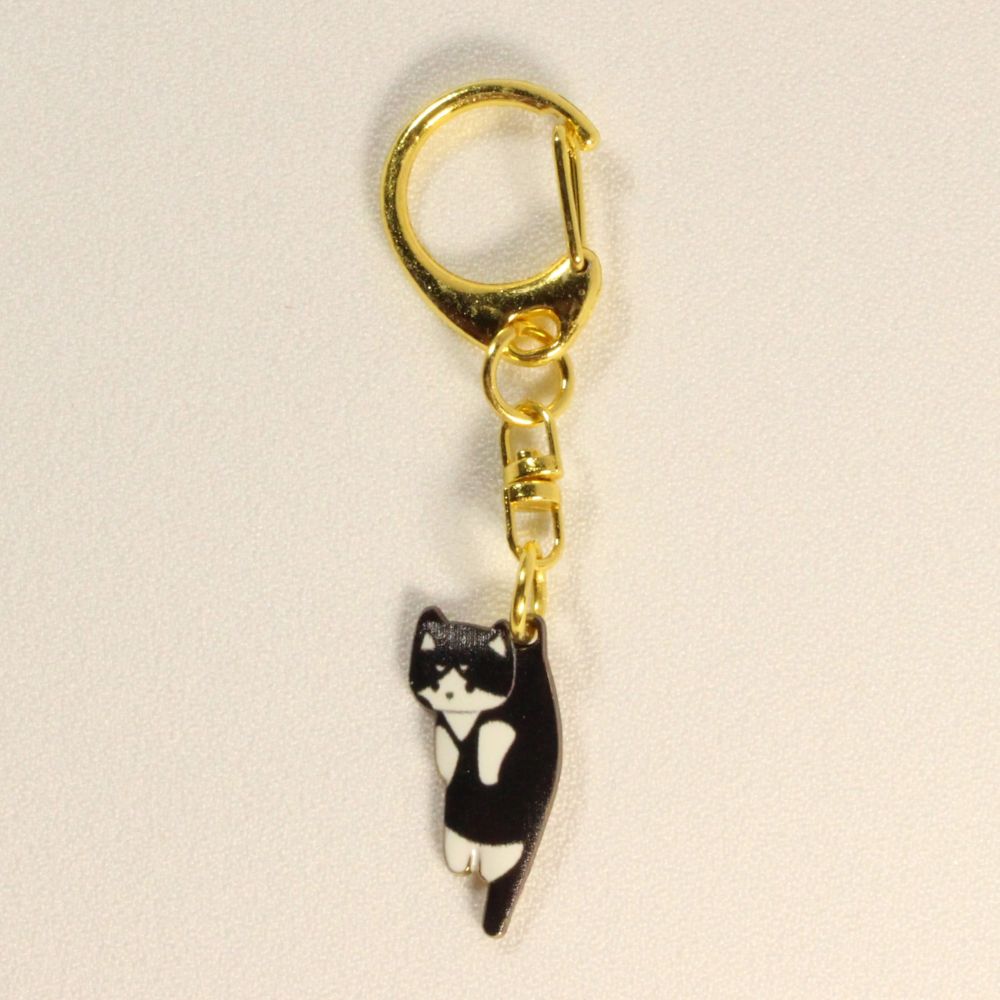 Tuxedo Cat Keychains