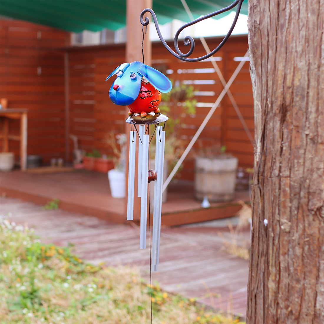Tin Animal Wind Chime