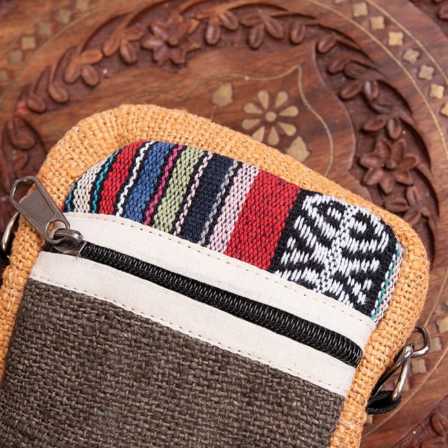 Hemp mini shoulder bag