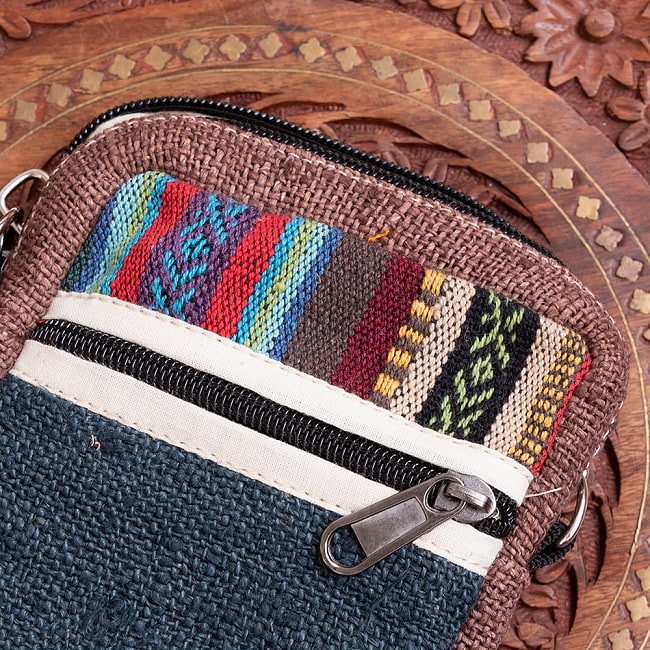 Hemp mini shoulder bag