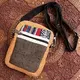 Hemp mini shoulder bag