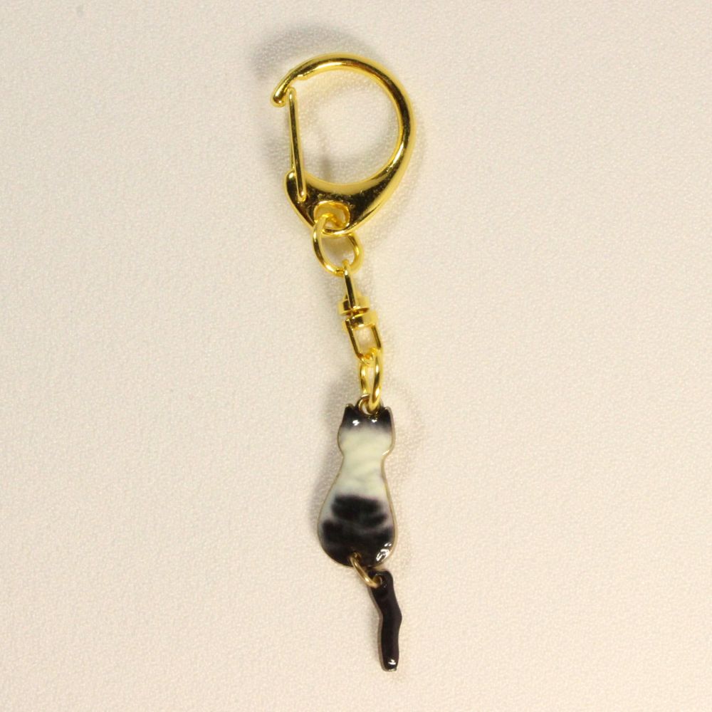 Bicolor Cat Keychains