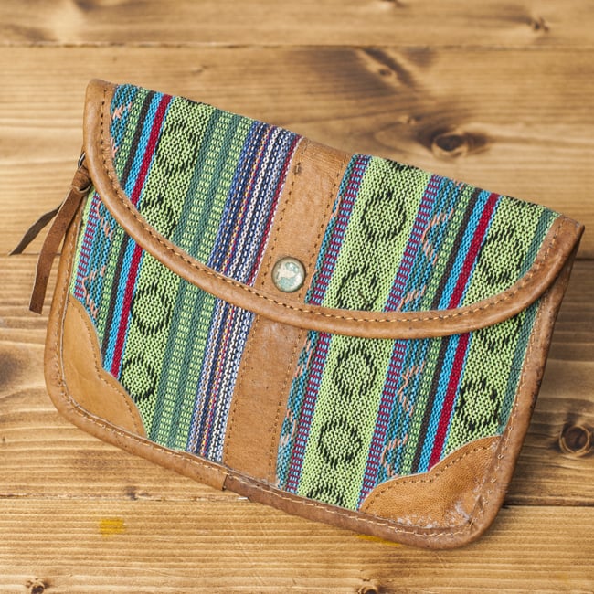 レザーとゲリのウォレットポーチ