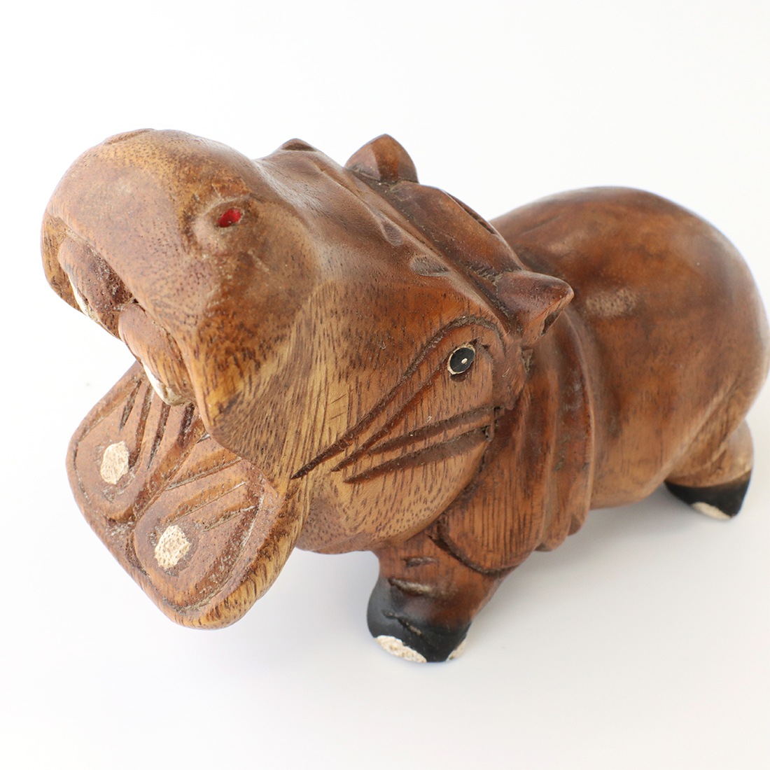 Wooden Hippo