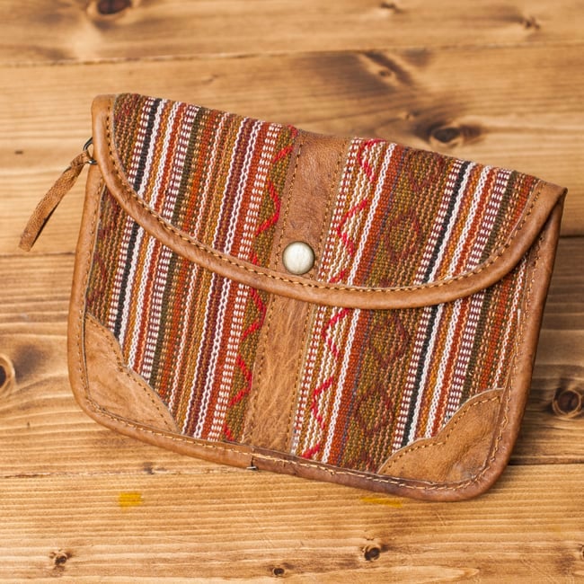 レザーとゲリのウォレットポーチ