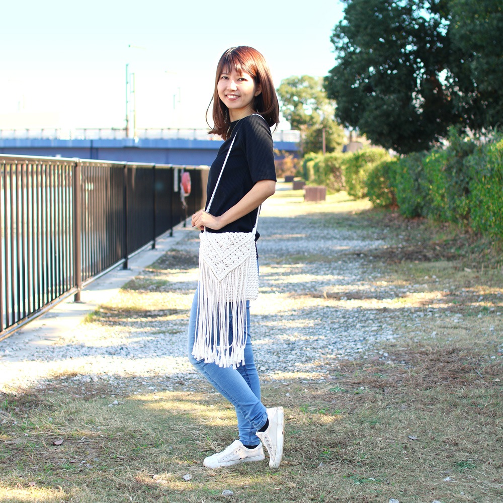 Macrame Shoulder Bag